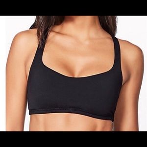 Lululemon Black Sports Bra (Size 4)